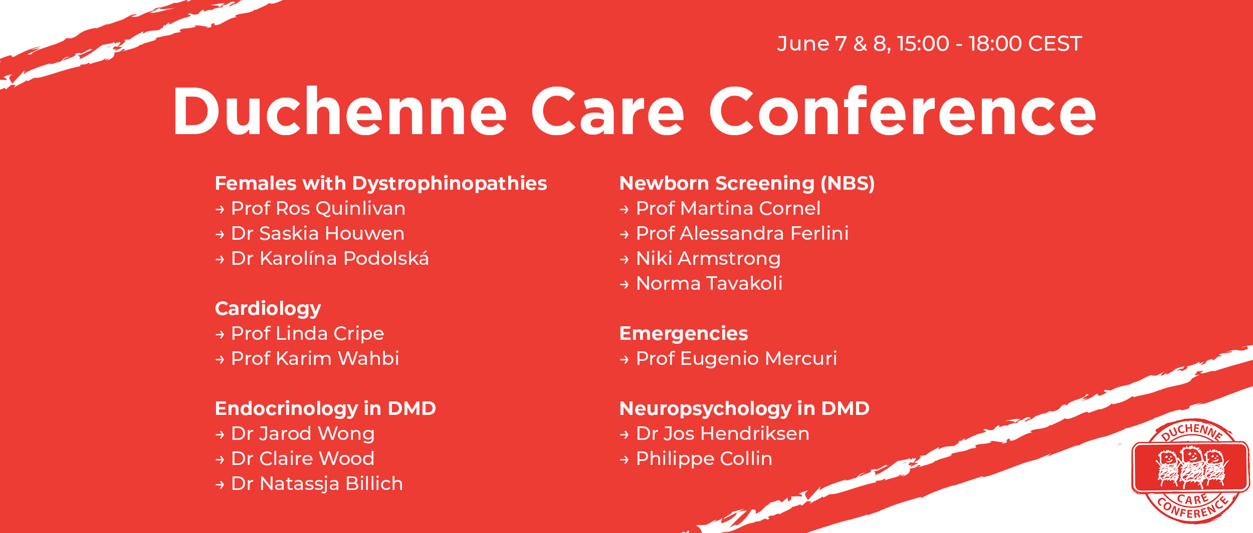 Agenda & Speakers for Duchenne Care Conference 2023